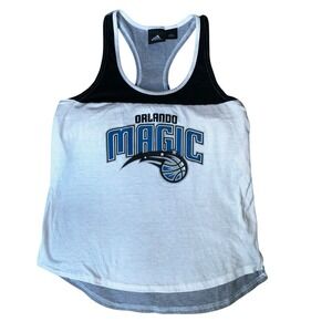 Orlando Magic Adidas Shirt Womens Tank Top Warmup Racer Back‎ Open Sides